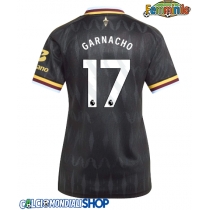 Maglie da calcio Aston Villa Alejandro Garnacho #17 Seconda Maglia Femminile 2026-27 Manica Corta